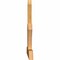 Ekena Millwork Richland Rough Sawn Timber Gable Bracket, Western Red Cedar, 48"W x 30"H x 2"D x 4"F, 15/12 Pitch GBW048X30X0204RIC00RWR - alternate 2